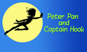 Peter Pan & Captain Hooks Logo