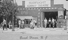 Old surflight postcard